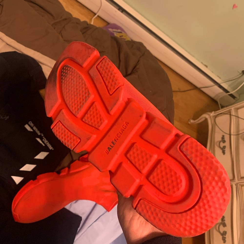 Red Balenciaga Shoes - Picture 5 of 5